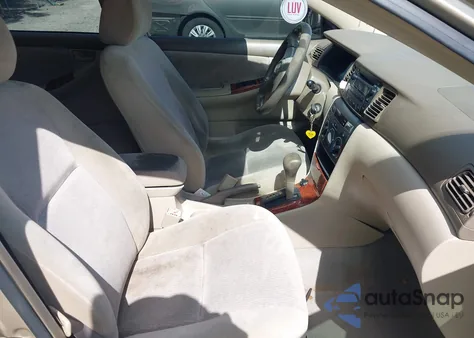 2005 Toyota Corolla Le из США, поврежденный, VIN 1NXBR32EX5Z369923